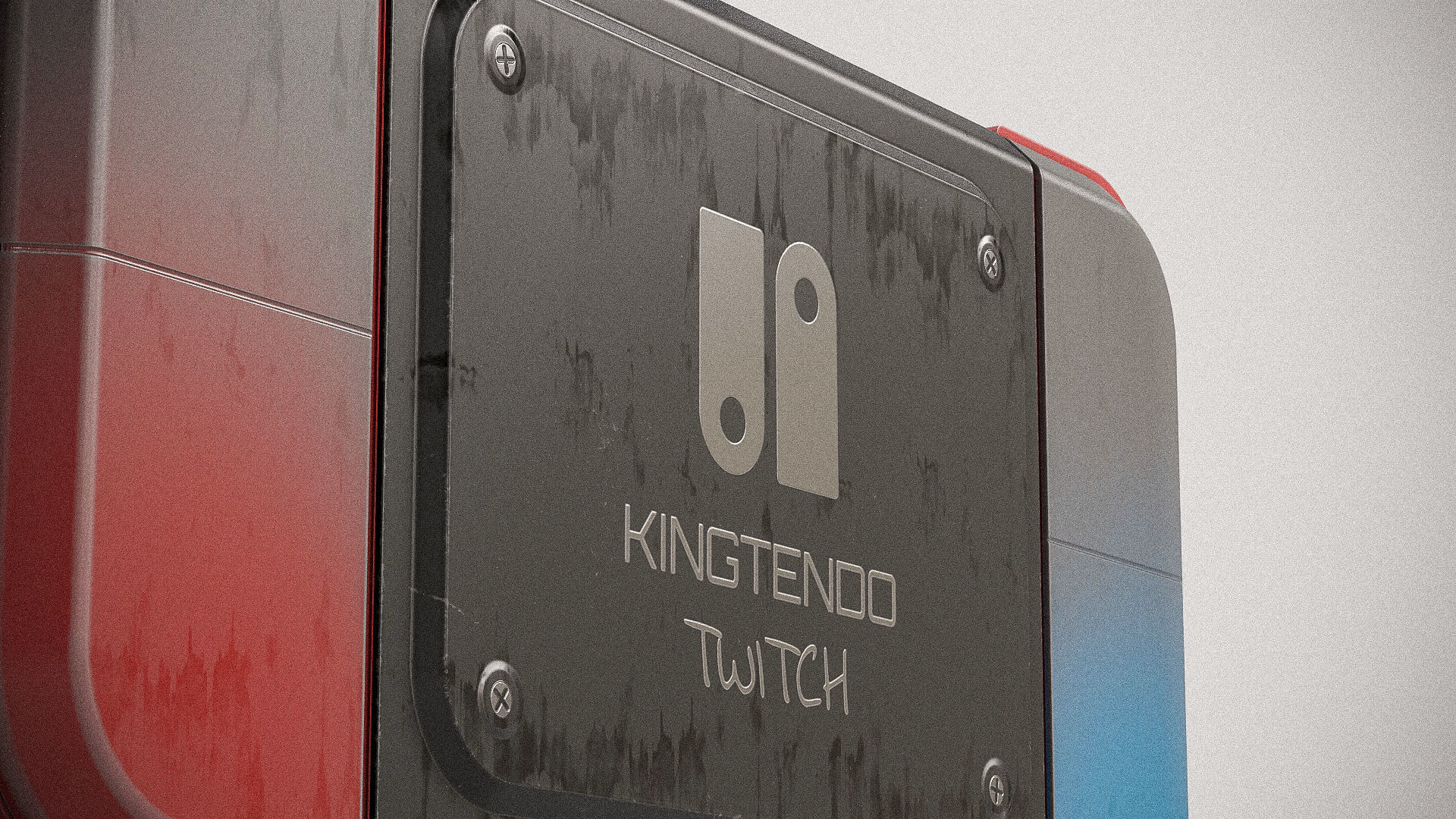 3D Gamepad Controller PBR Low-poly 3D model_8