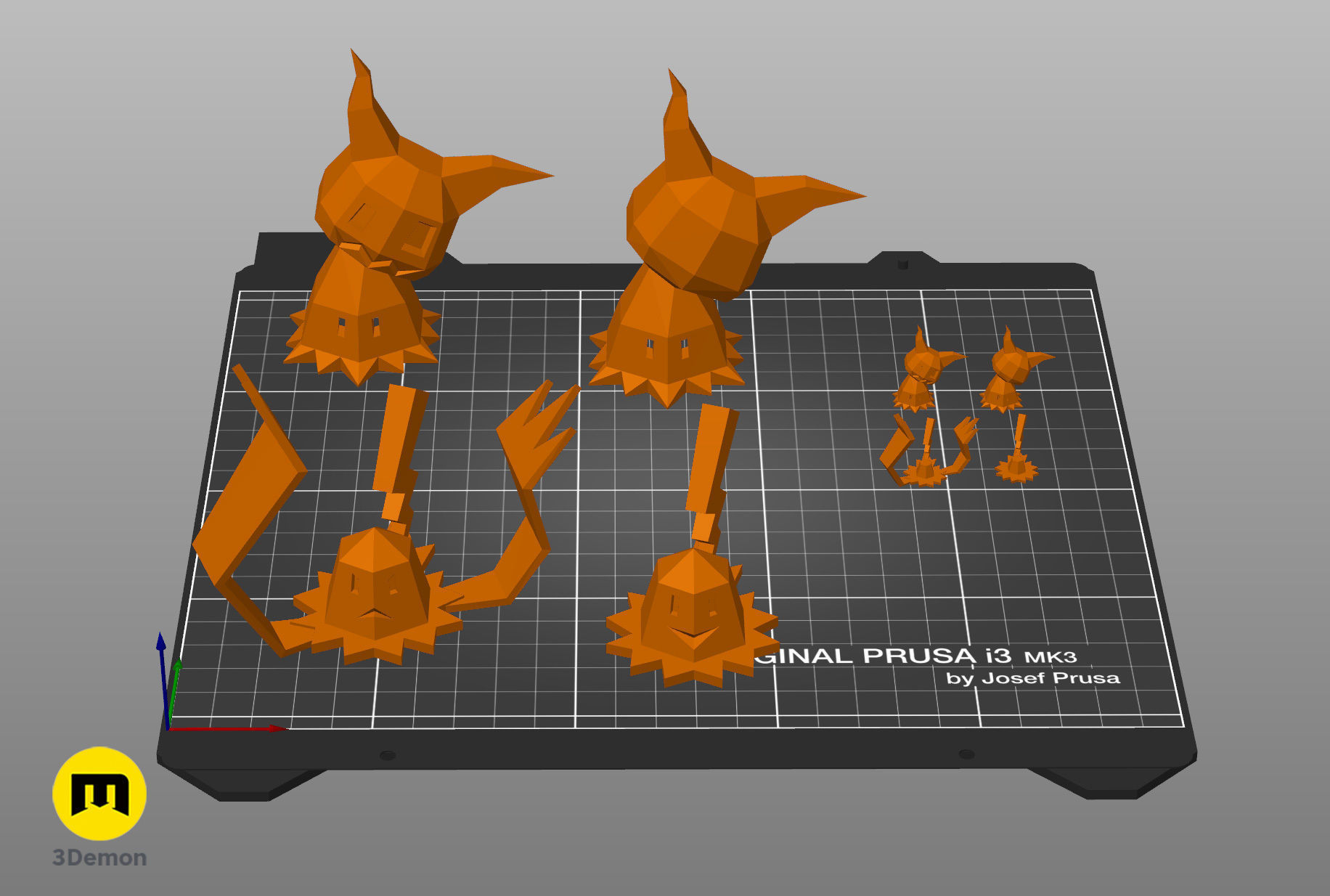 Mimikyu Low Poly Pokemon 3D print model_6