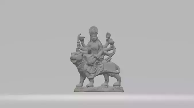 Bodhisattva riding a tiger
