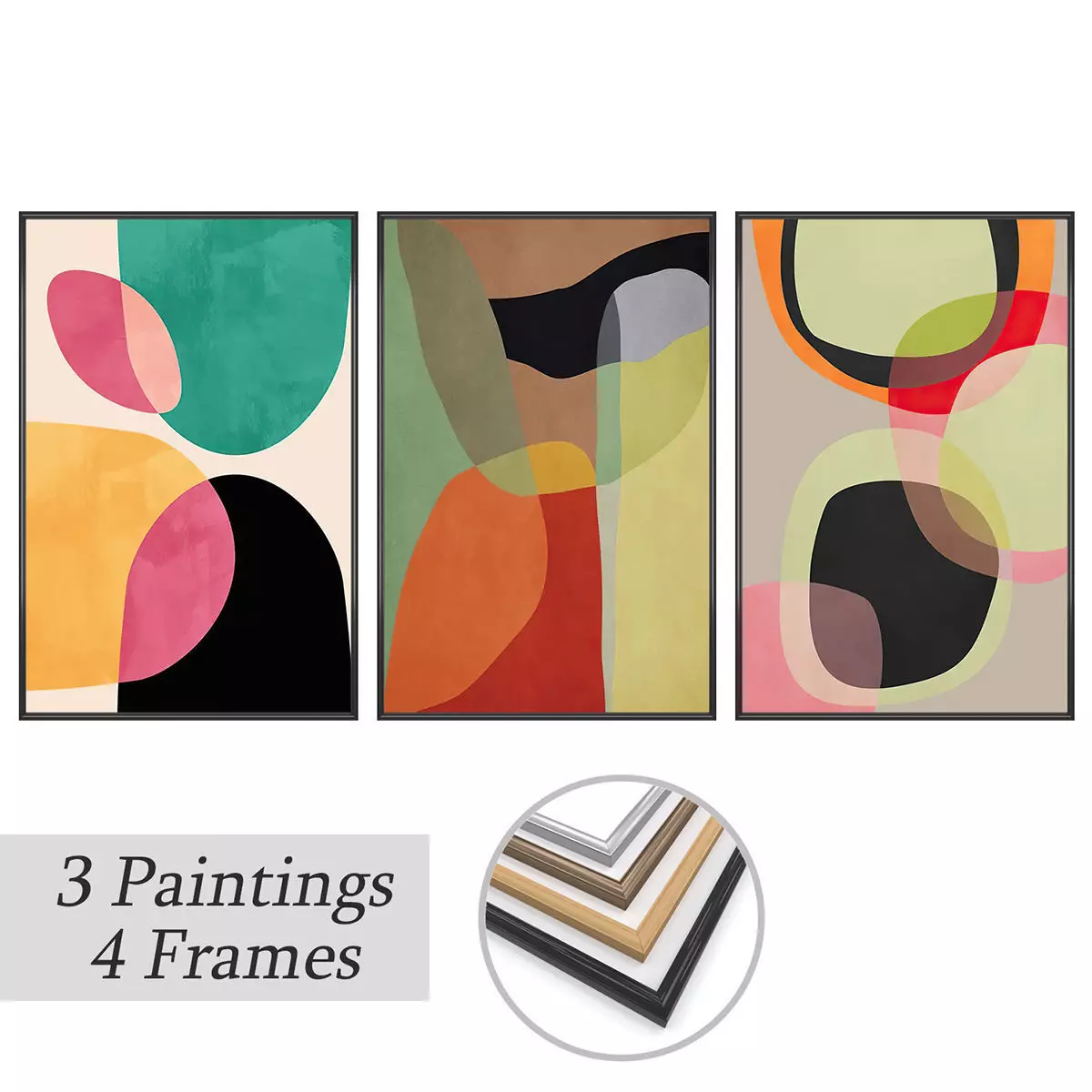 Wall Art Set 4190 3D model_0