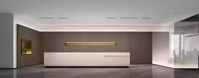 Modern office space interior design