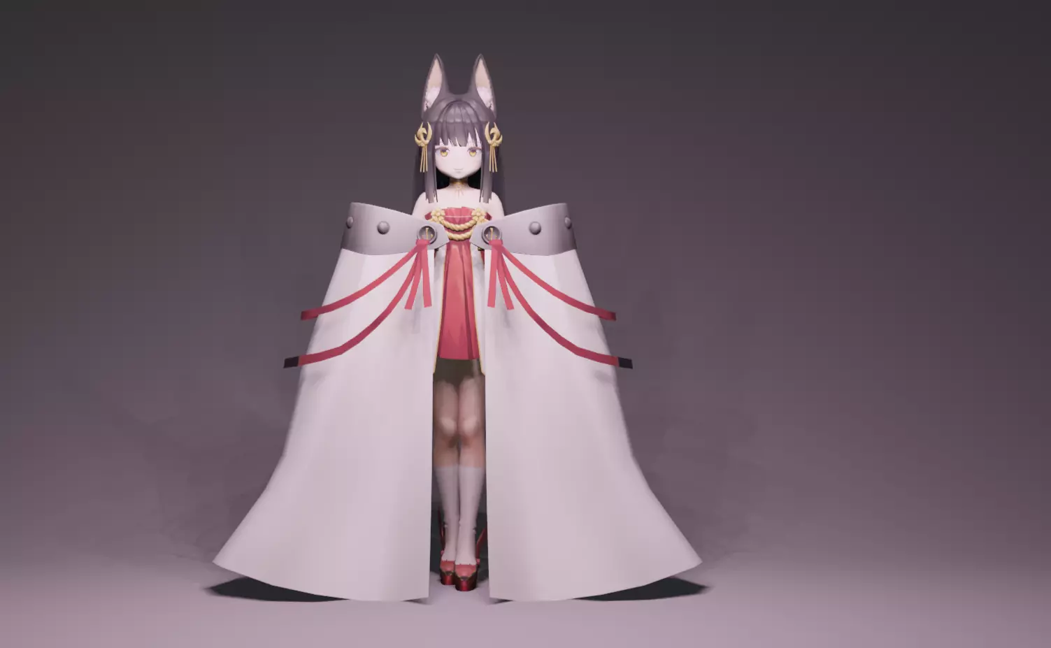Anime Character - Nagato 3D model