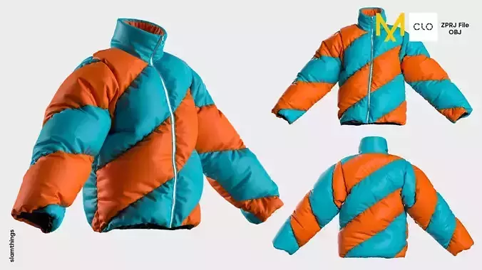 Streetwear Oversize Puffer Jacket