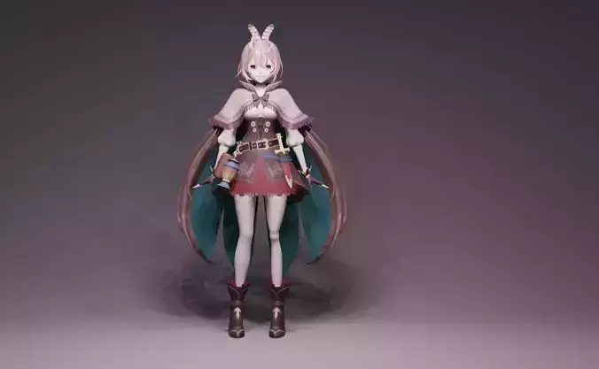 Anime Character - Nanashi Mumei