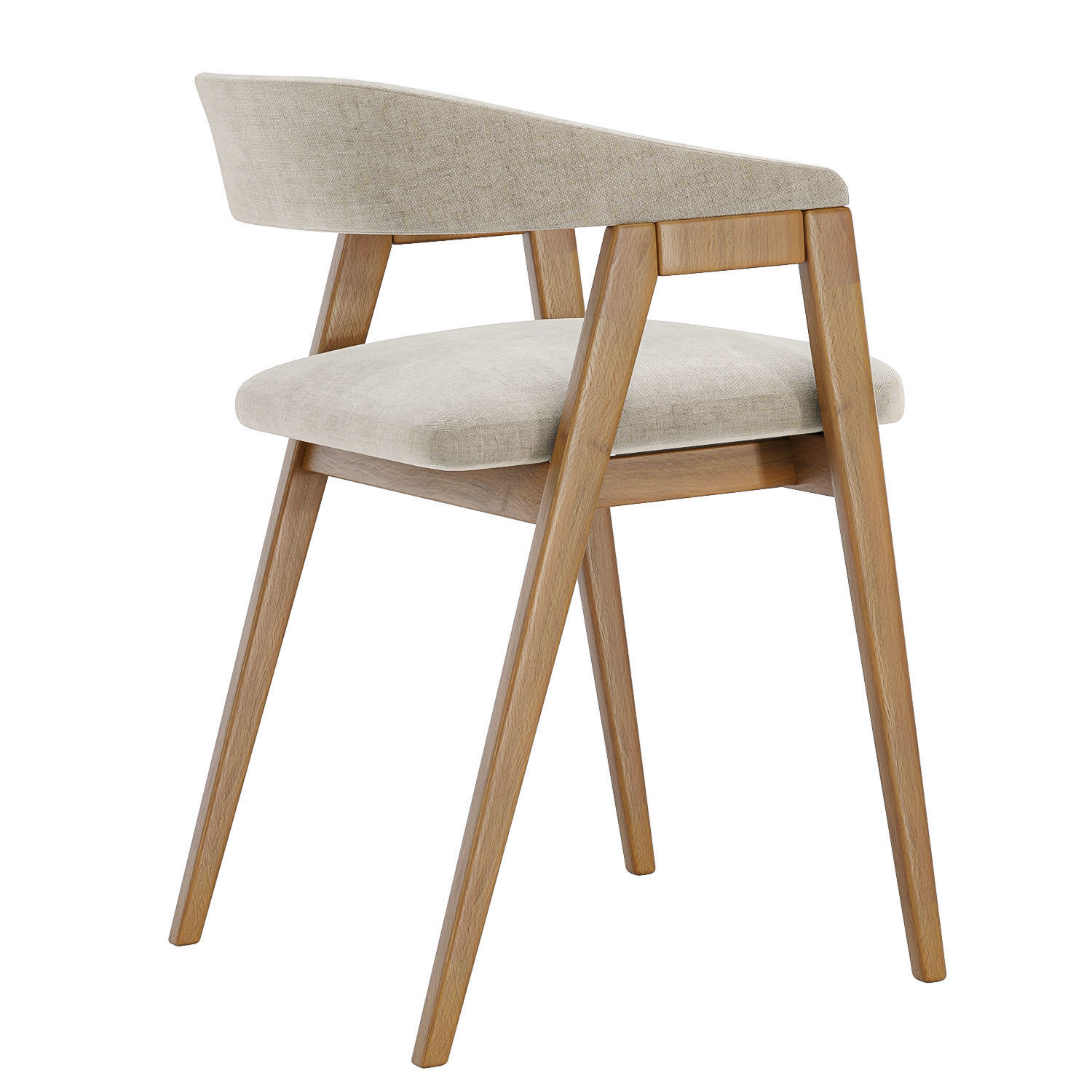 Trevor chair 3D model_2