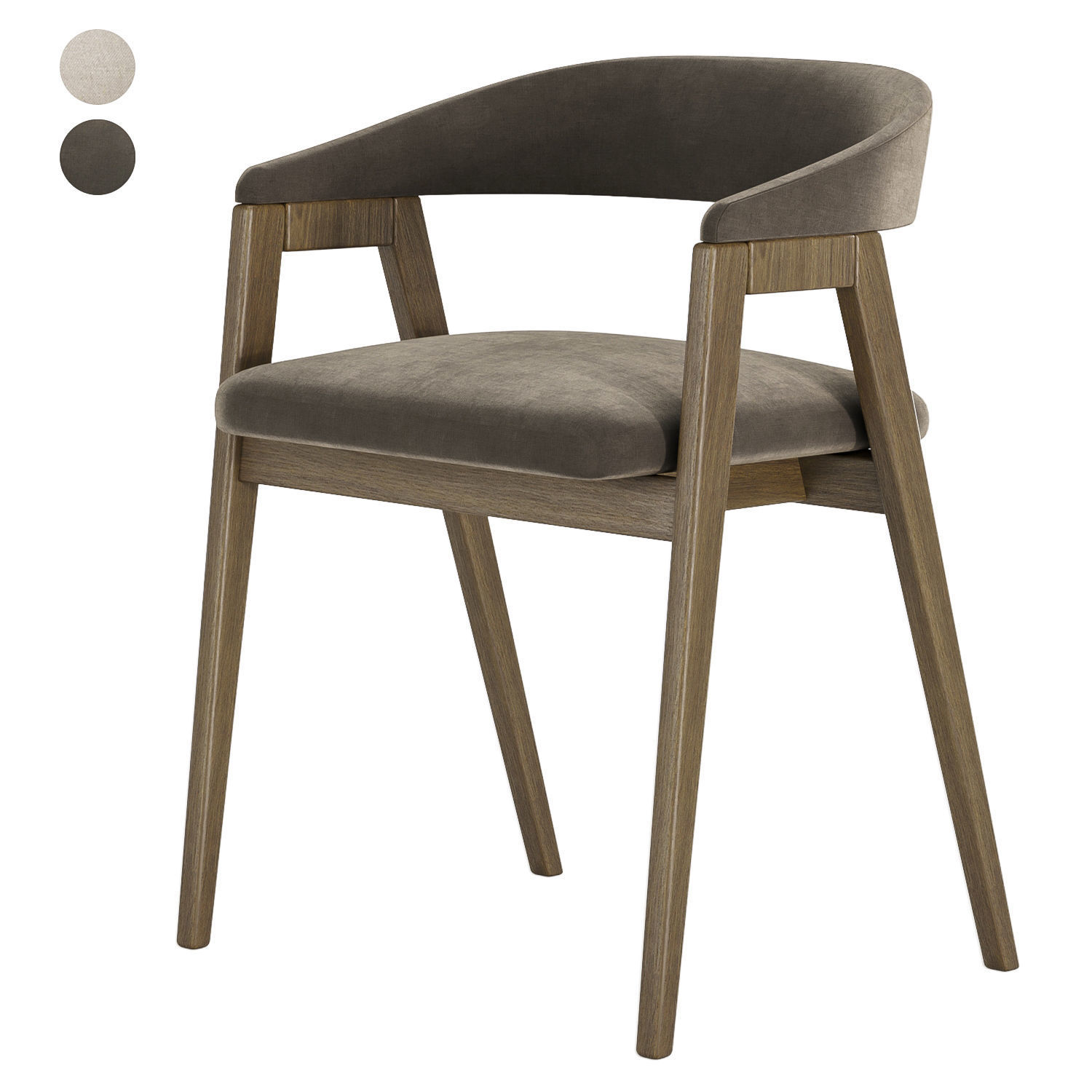Trevor chair 3D model_1
