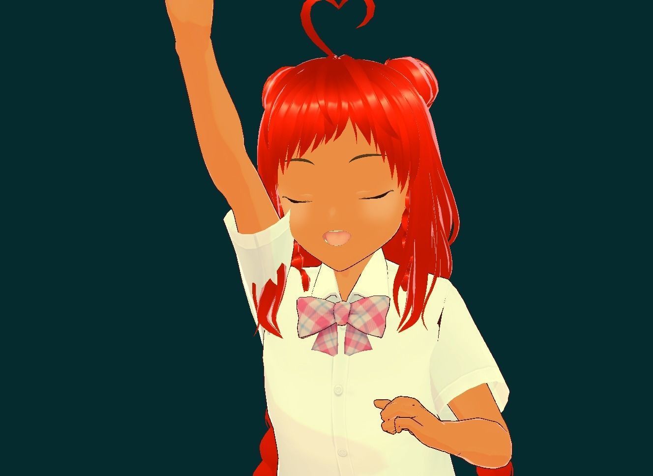 Rena original vrchat Low-poly 3D model_17