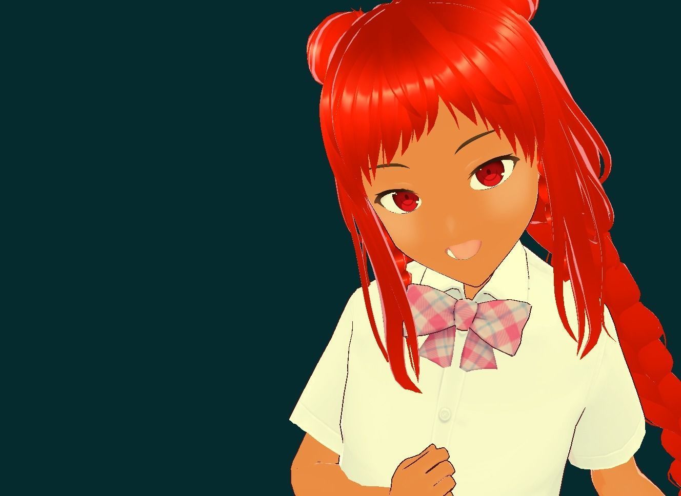 Rena original vrchat Low-poly 3D model_16