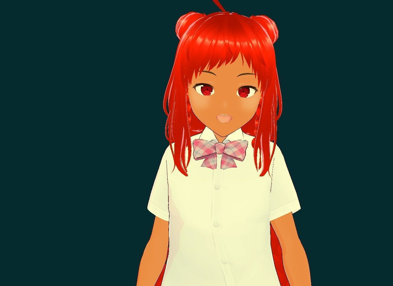 Rena original vrchat Low-poly 3D model_4