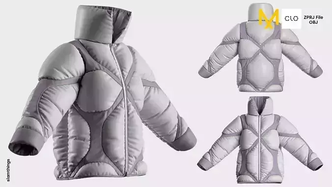 Streetwear Oversize Puffer Jacket