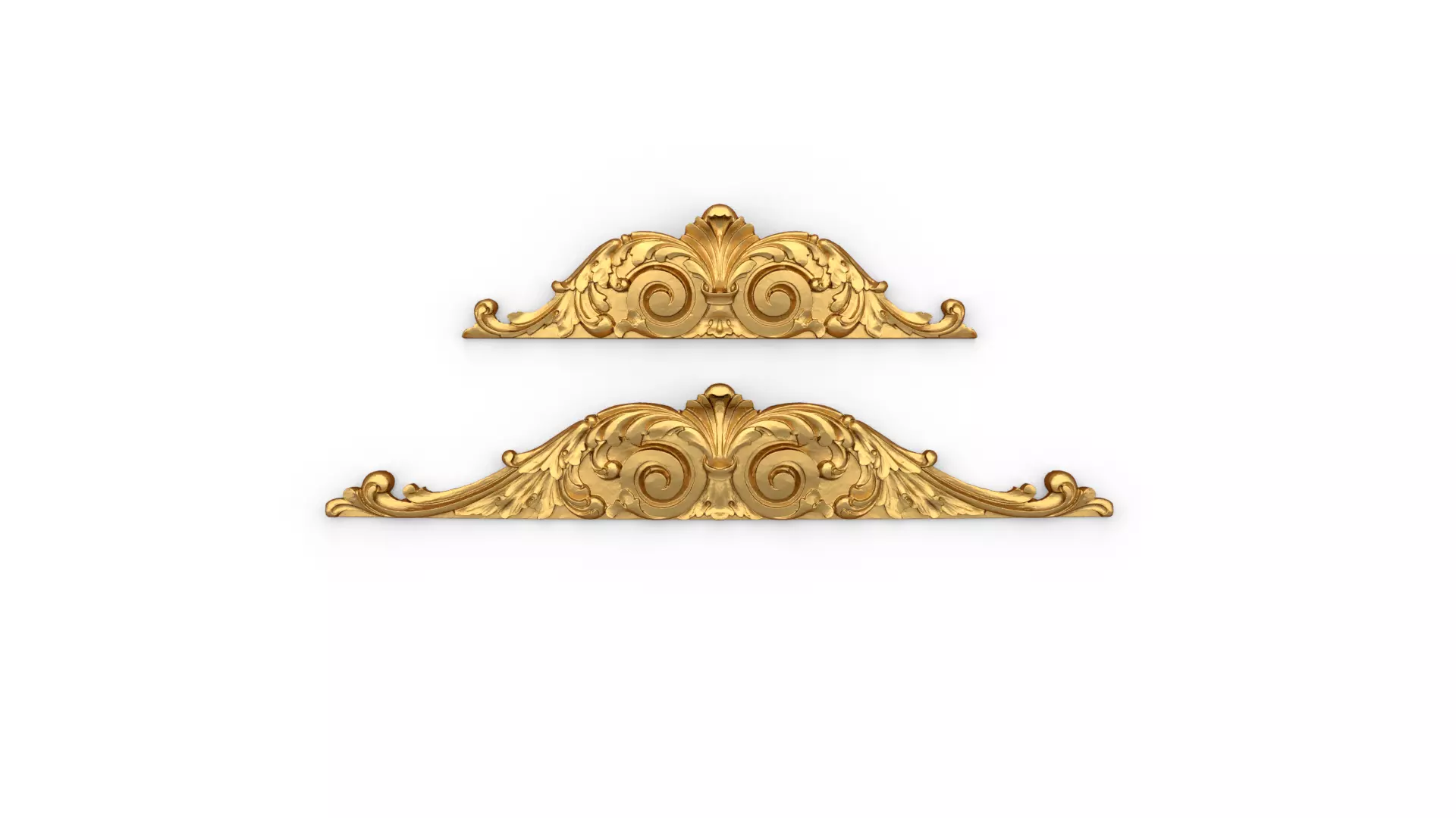 Classic carved decor ornament 362 3D model_0