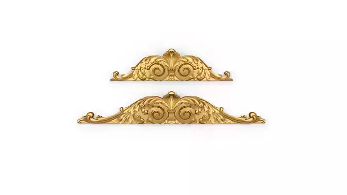 Classic carved decor ornament 362