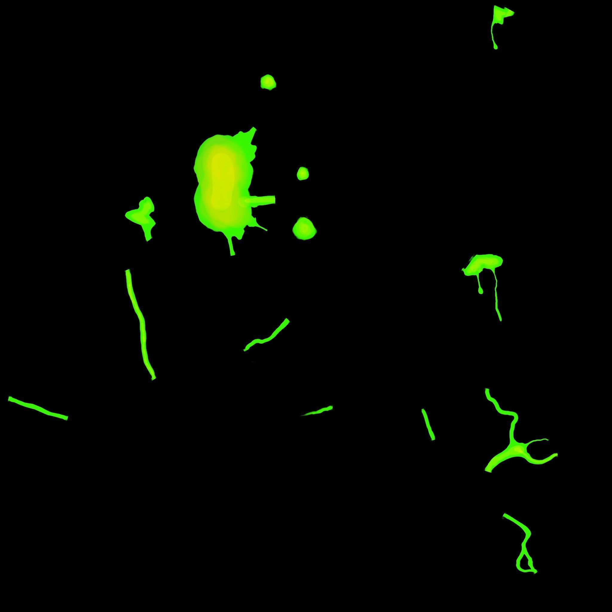 stylized Floating Islands magic witch  Low-poly 3D model Low-poly 3D model_2