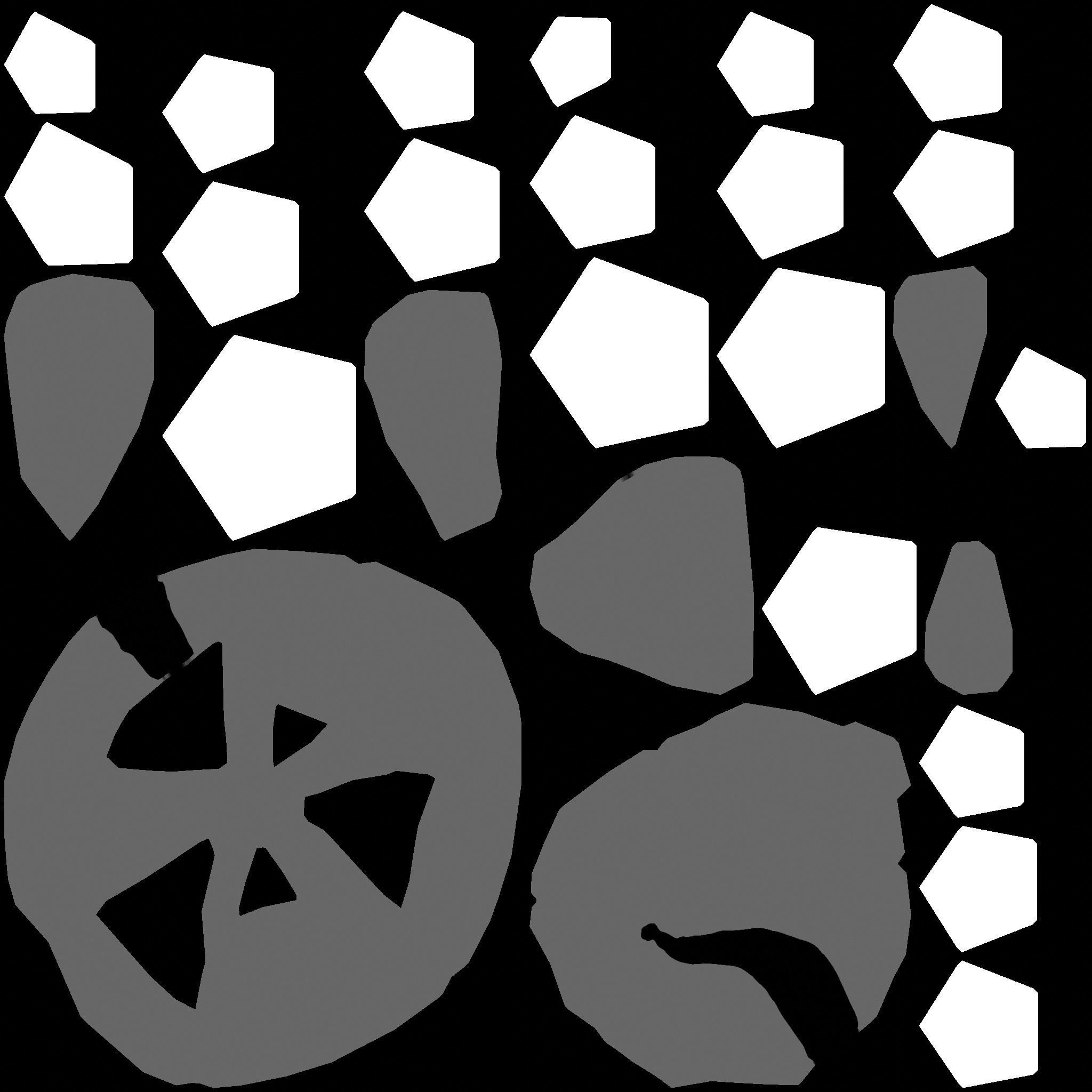 stylized Floating Islands nature Low-poly 3D model Low-poly 3D model_5