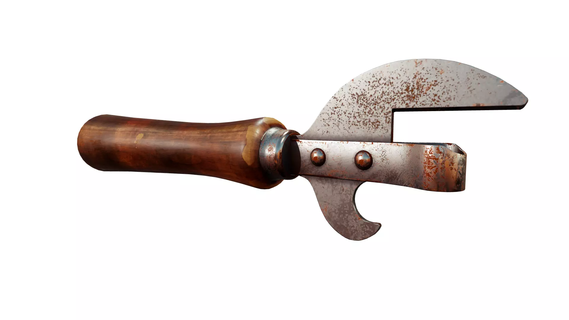 Vintage Opener - Tutorial Included Low-poly 3D model