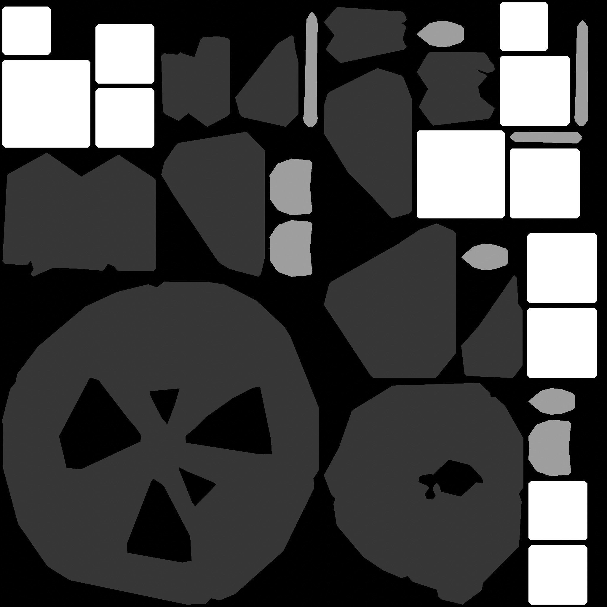 stylized Floating Islands Crystal magic  Low-poly 3D model Low-poly 3D model_4