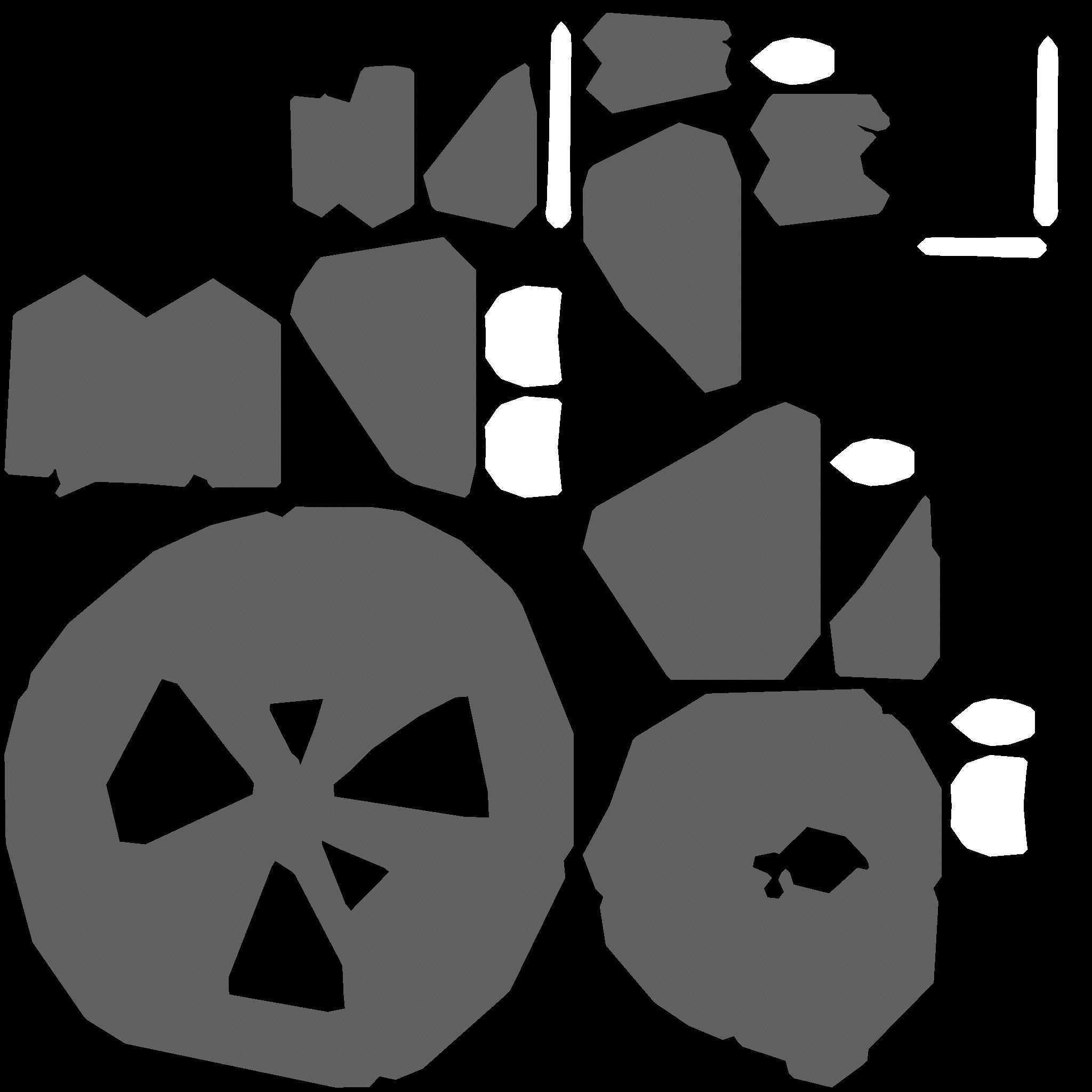 stylized Floating Islands Crystal magic  Low-poly 3D model Low-poly 3D model_6