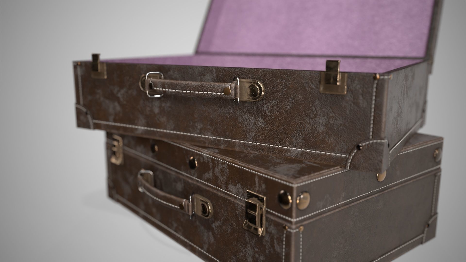 Storage Case PBR Low-poly 3D model_2