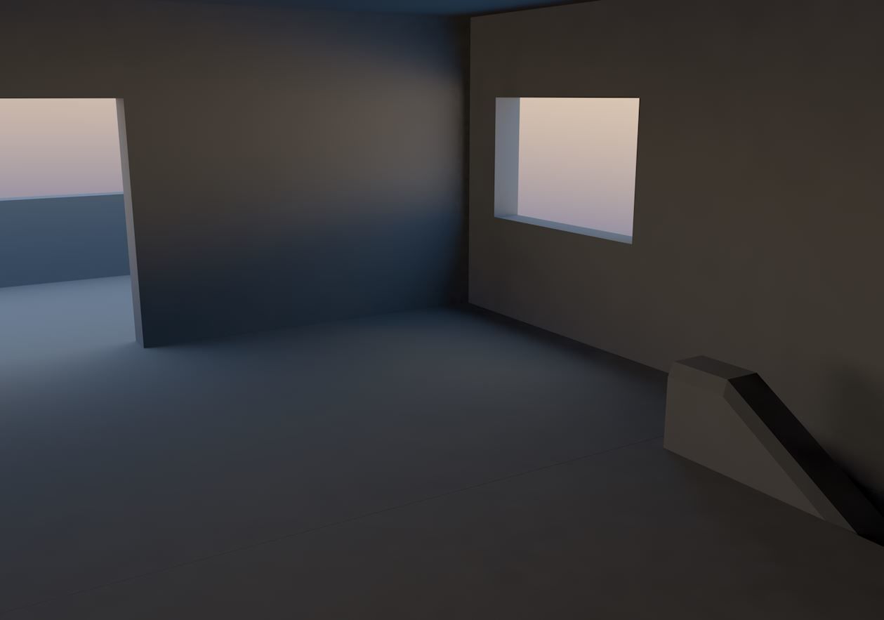 House 2 floor 3D model_11