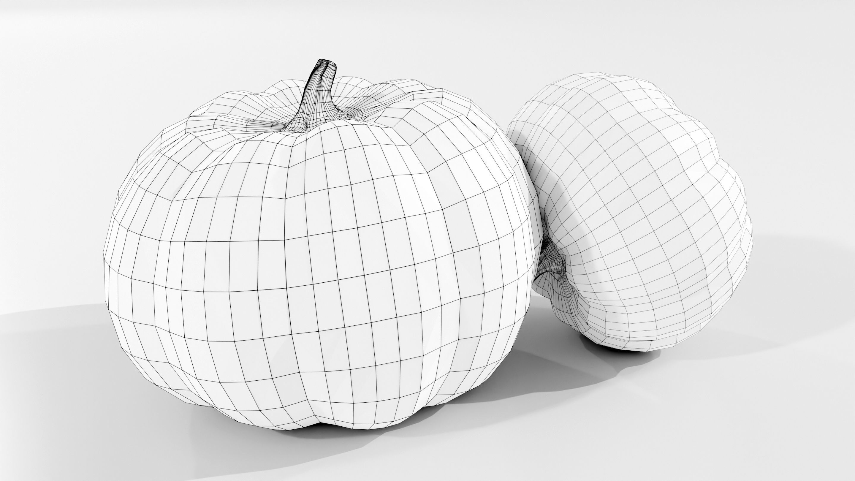 Pumpkin 3D model_12