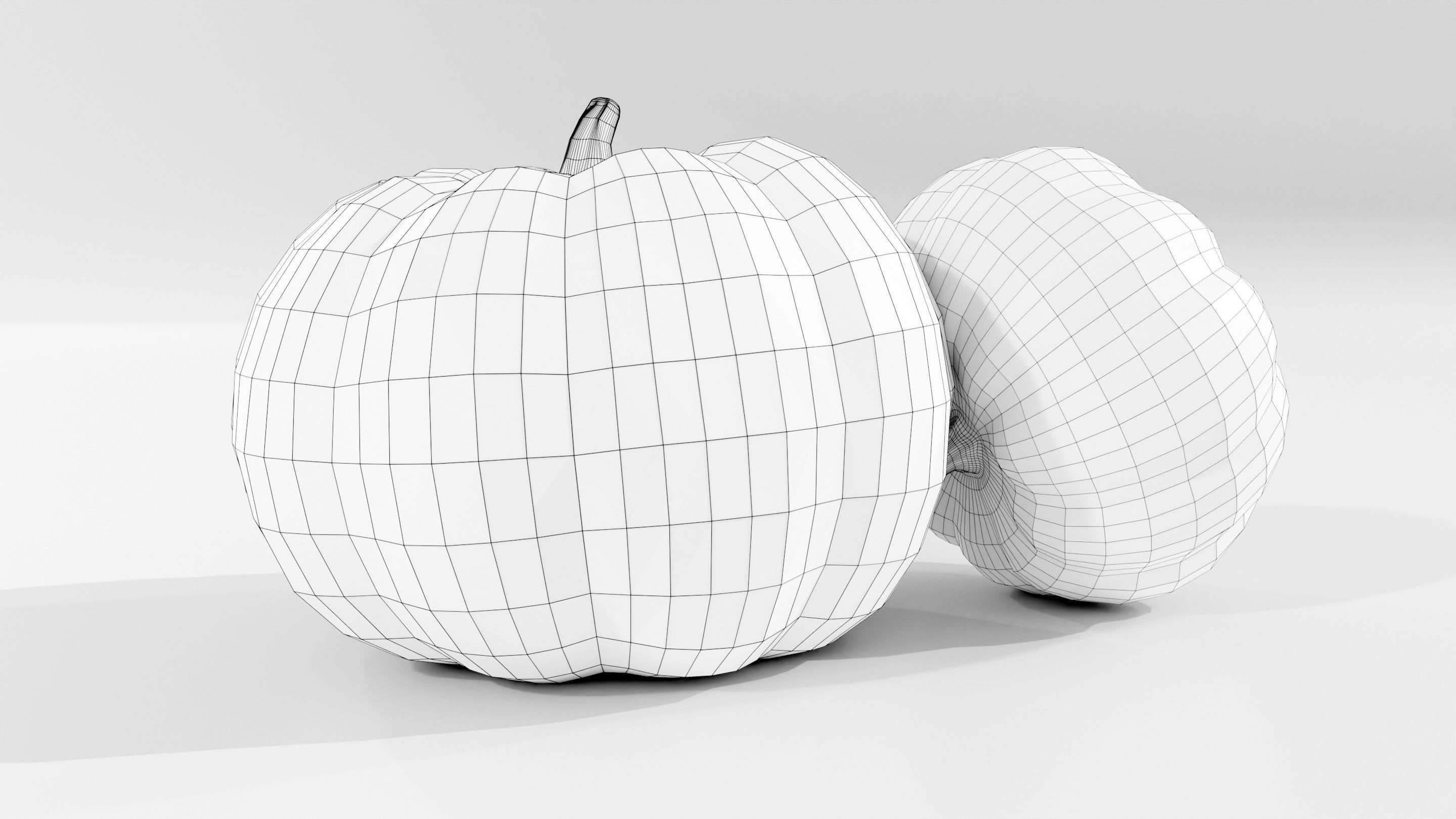 Pumpkin 3D model_16