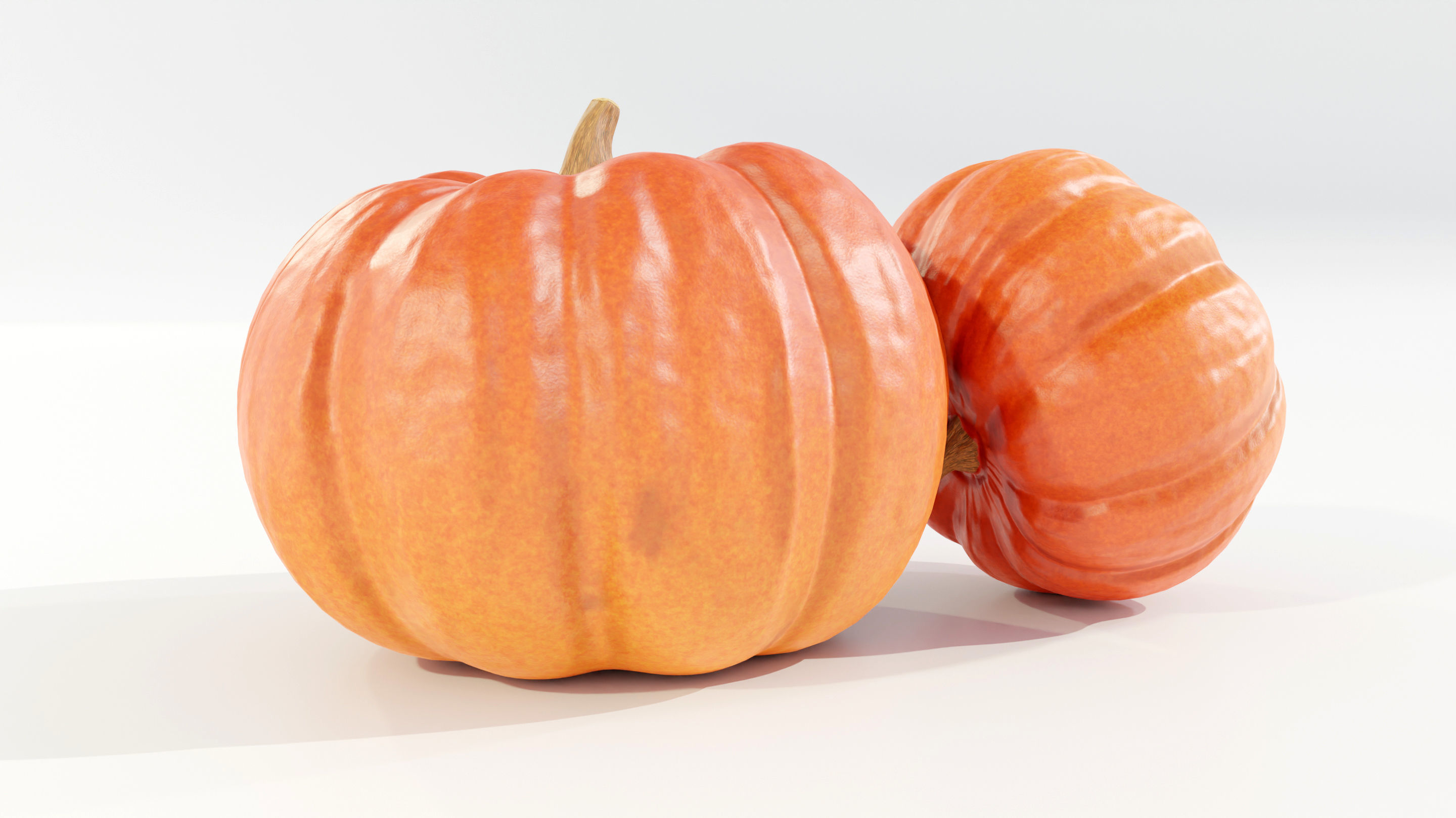 Pumpkin 3D model_6