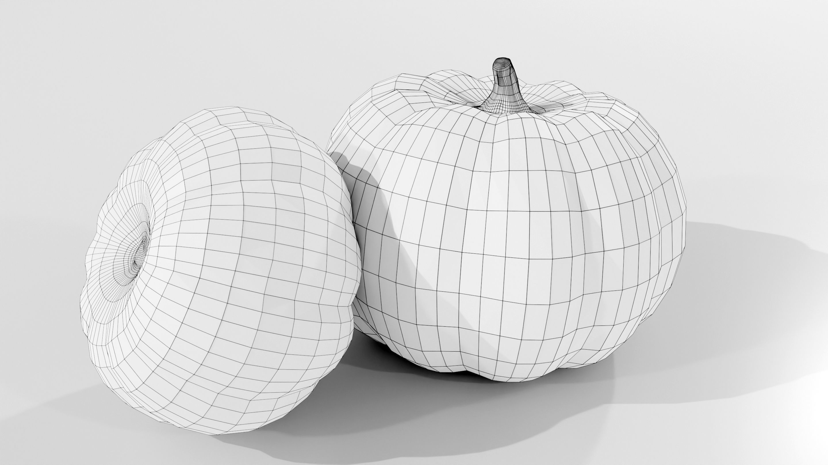 Pumpkin 3D model_14