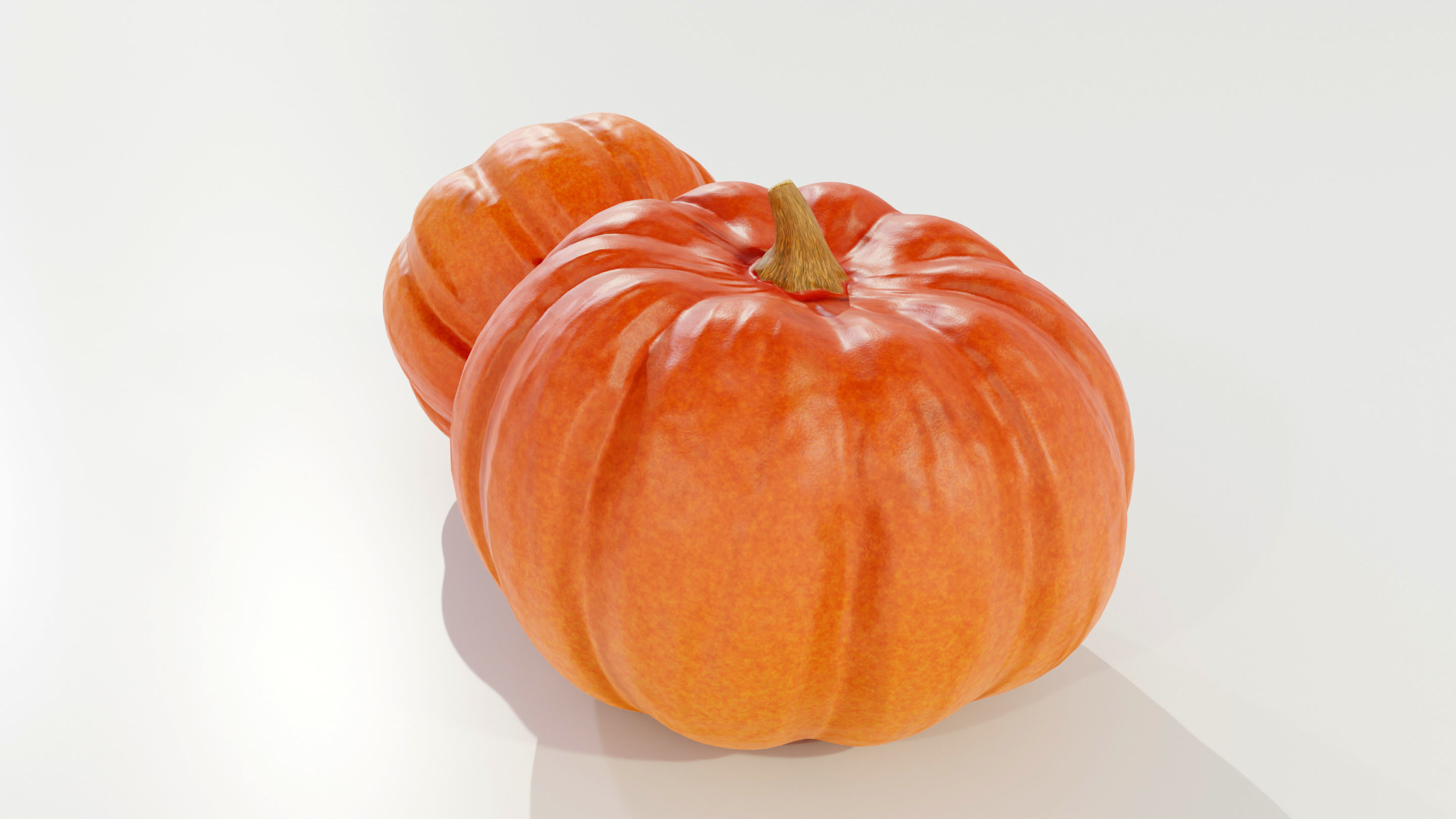 Pumpkin 3D model_5