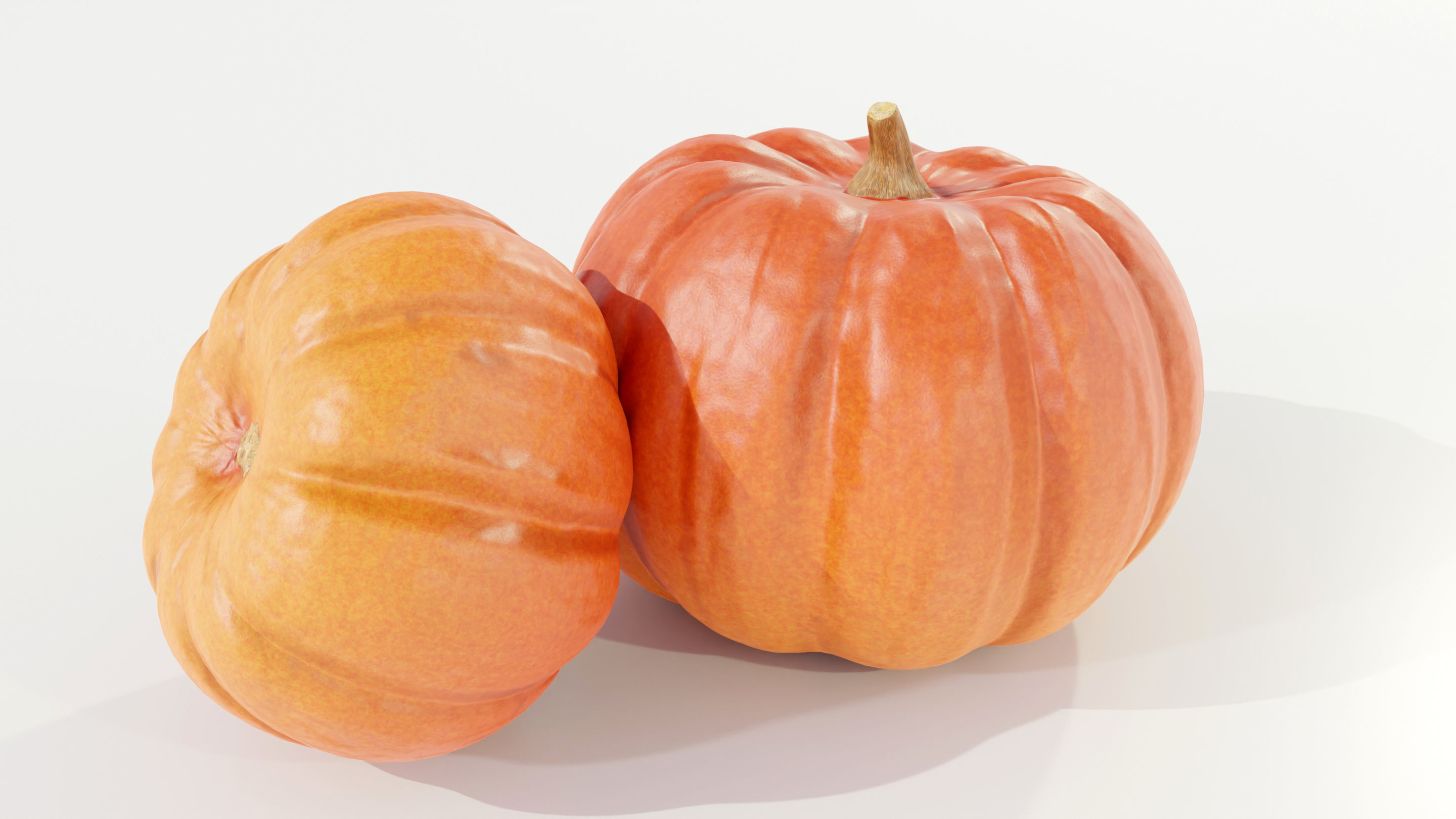 Pumpkin 3D model_4