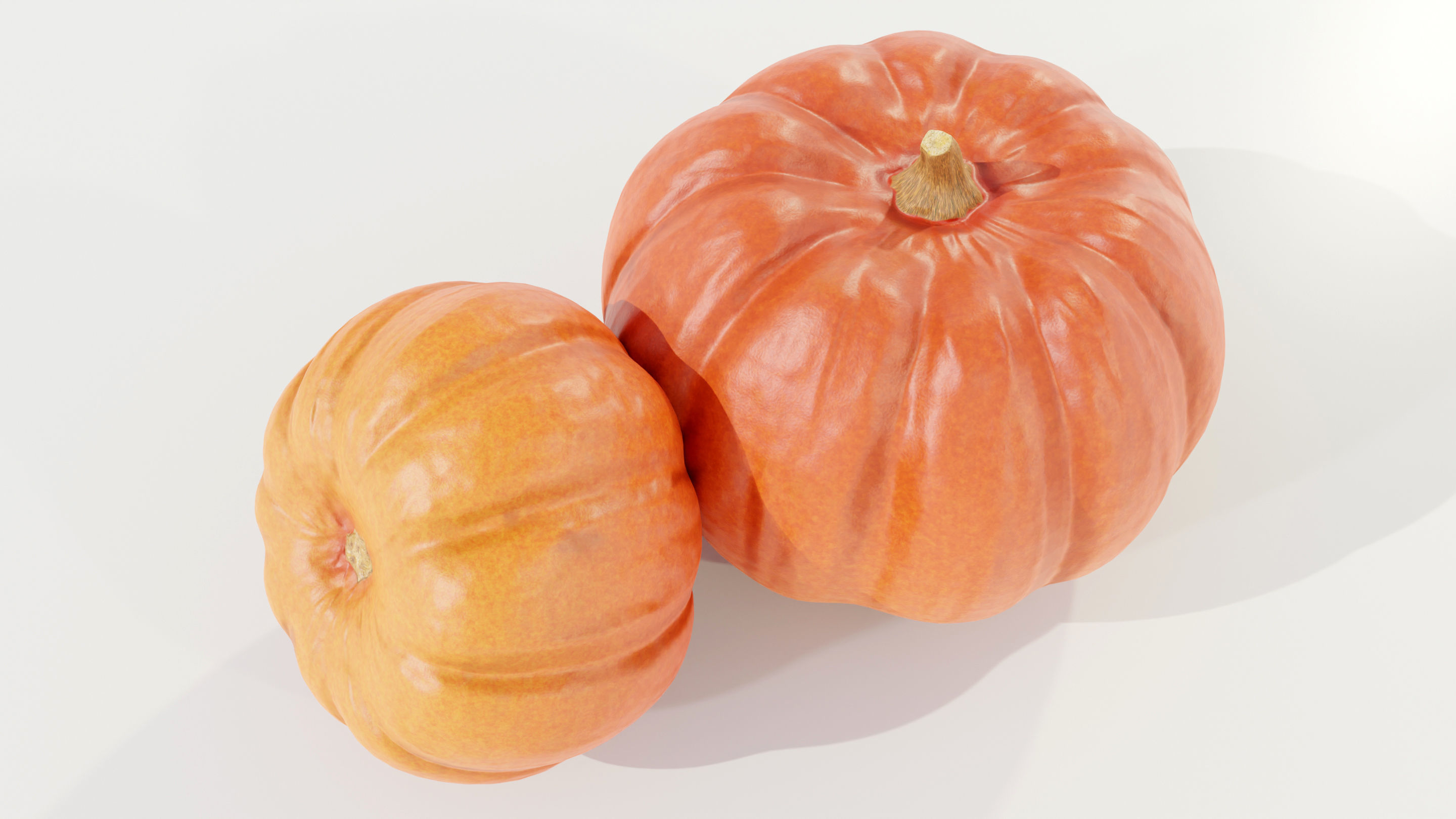 Pumpkin 3D model_9