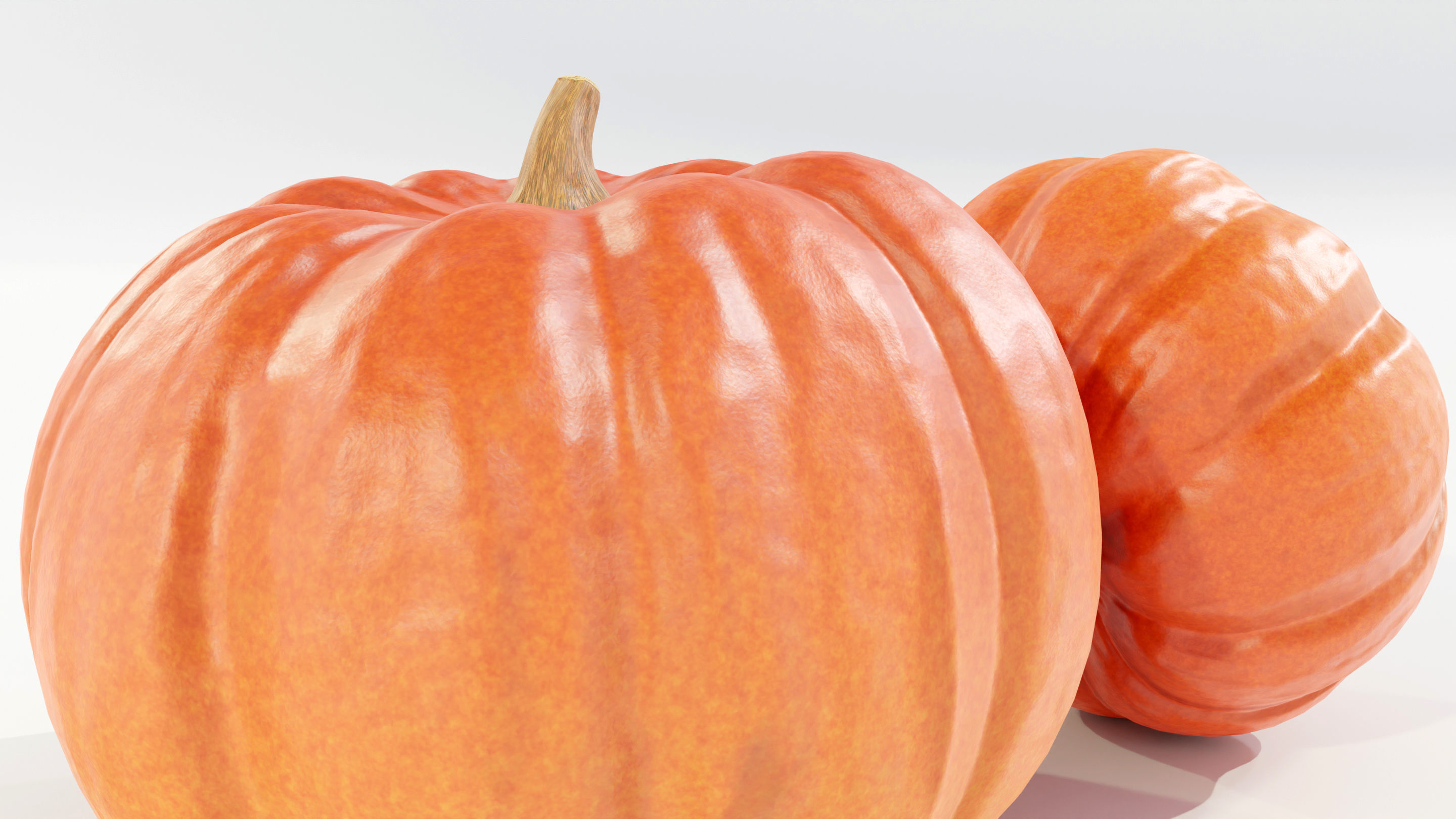 Pumpkin 3D model_8