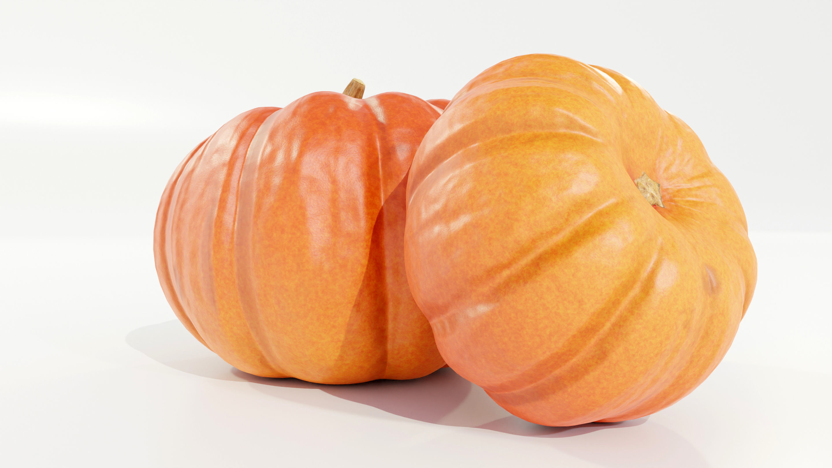 Pumpkin 3D model_7