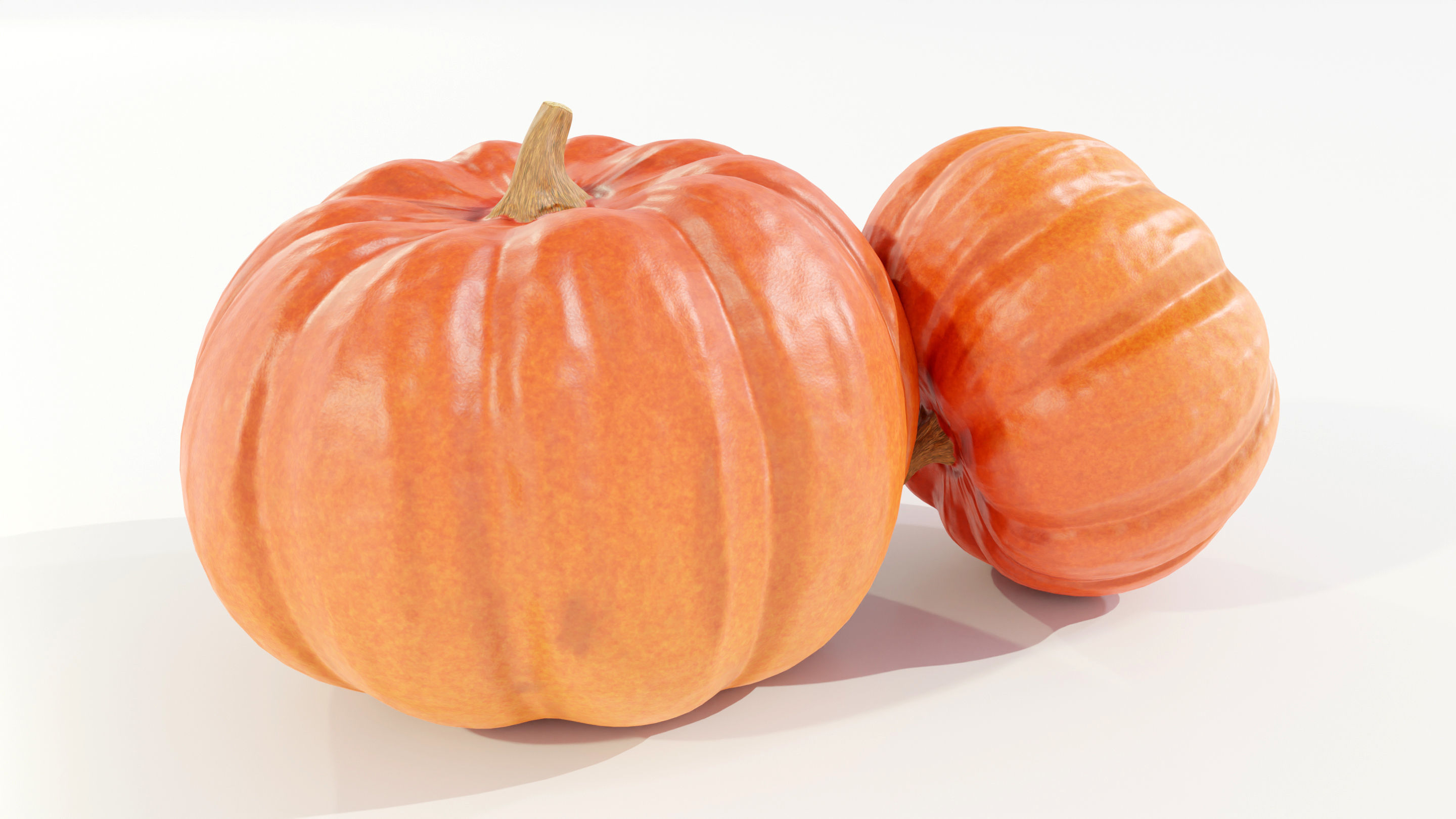 Pumpkin 3D model_2