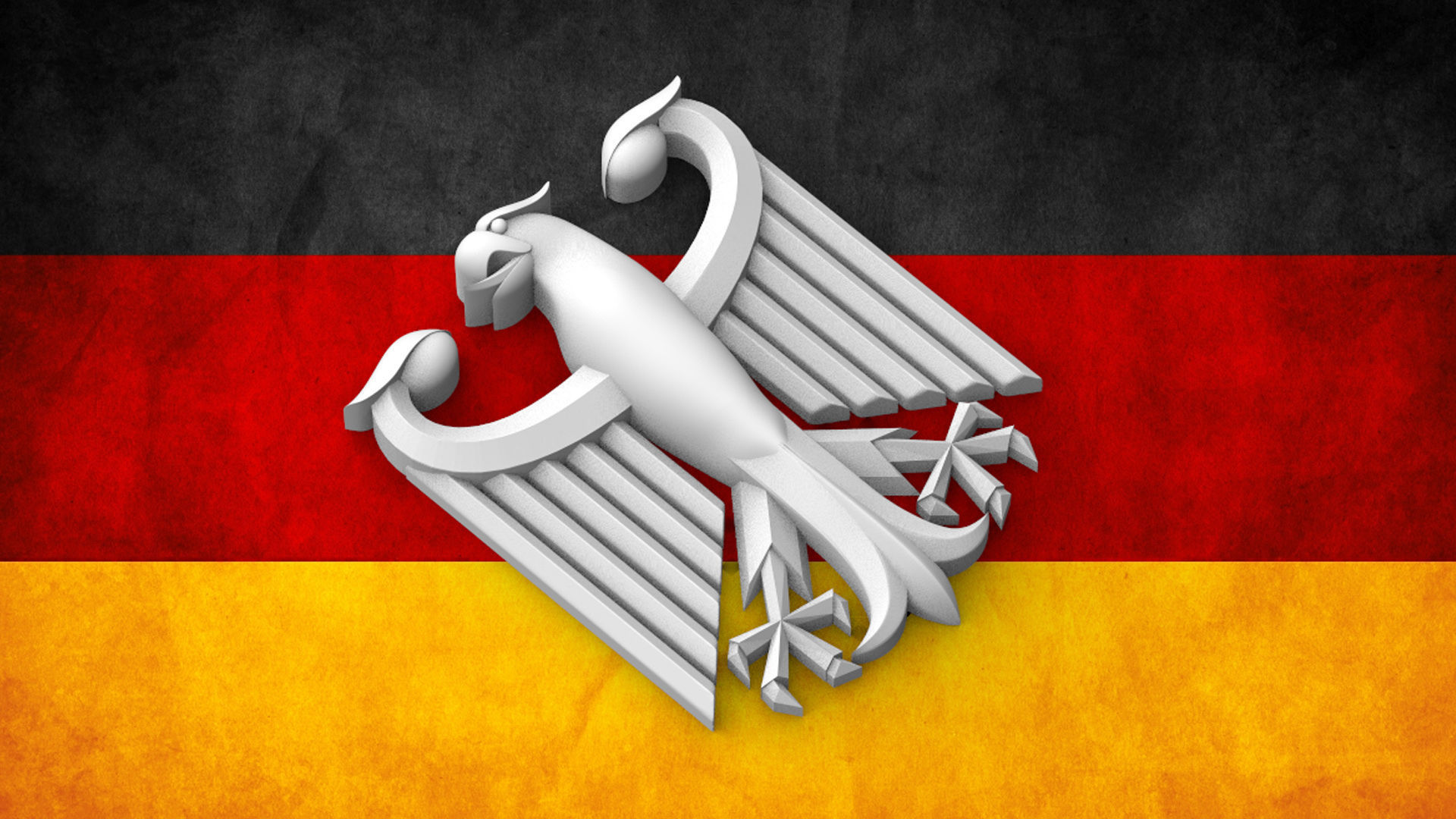 Coat of arms of Germany 3D print model_2
