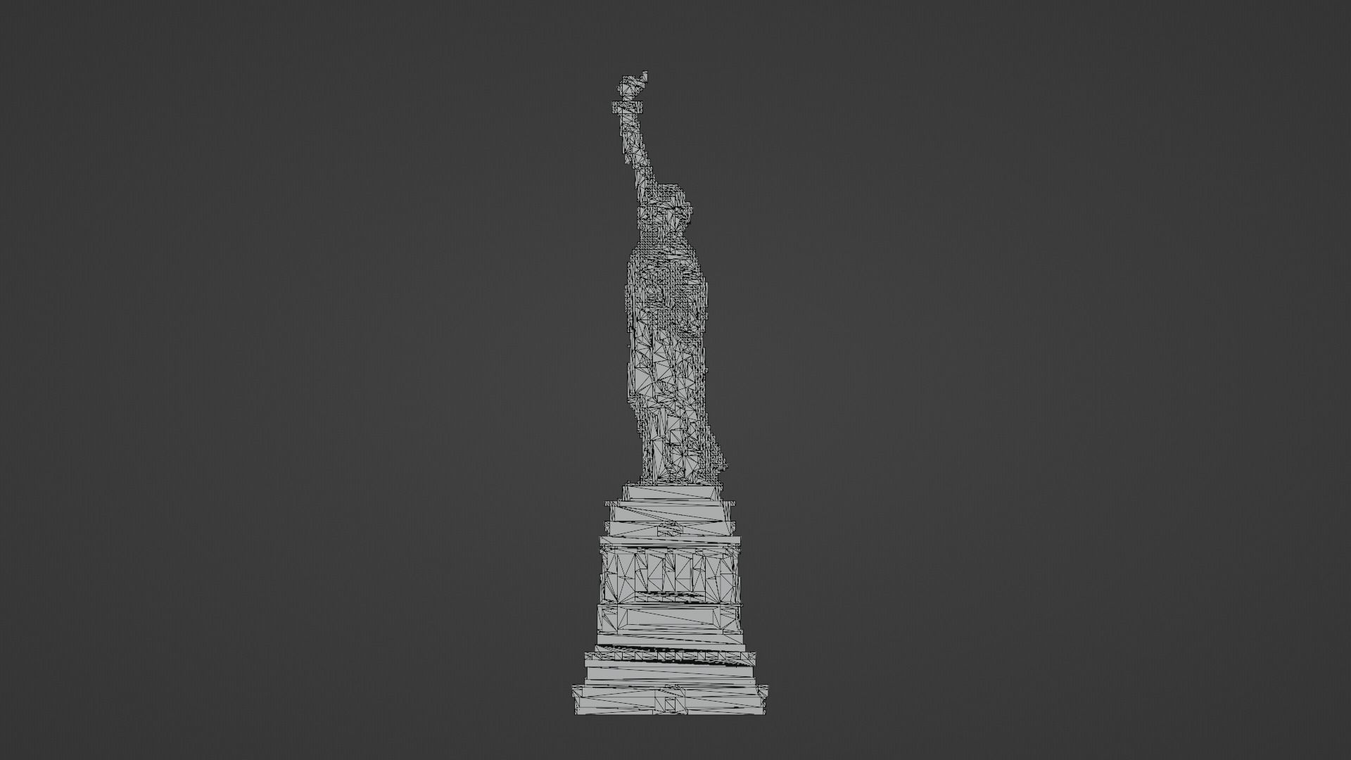 Statue Of The Liberty 3D model_21