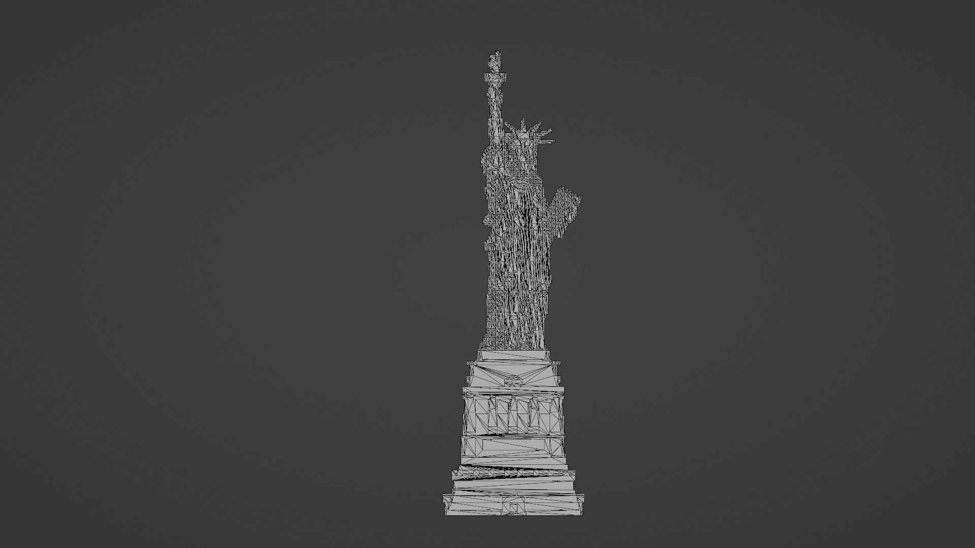 Statue Of The Liberty 3D model_19