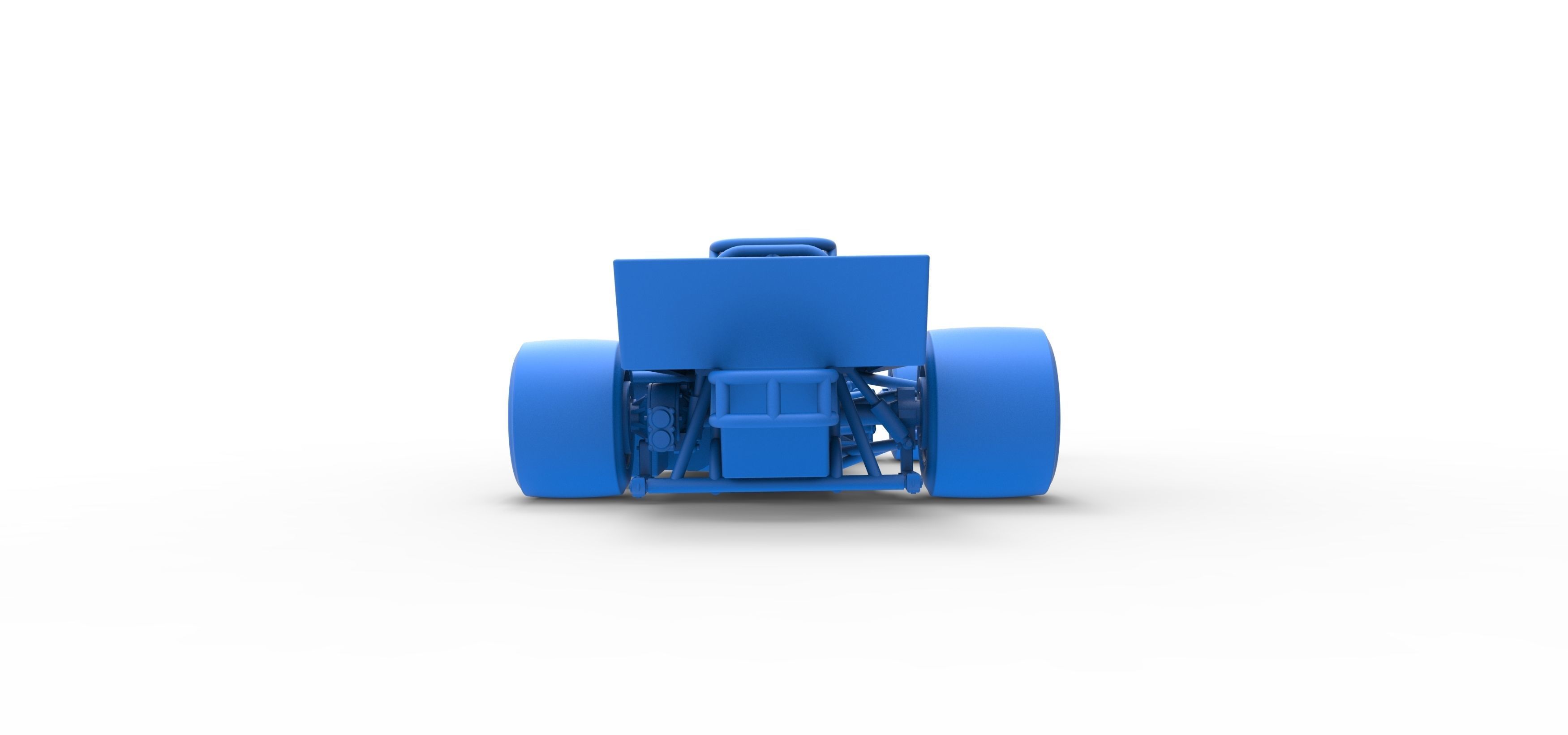 Supermodified front engine race car Scale 1 to 25 3D print model_41