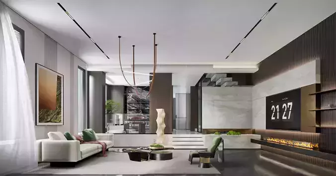 Modern Style Villa Interior Design