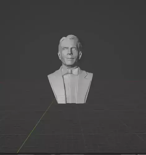 Kevin Costner 3D print model