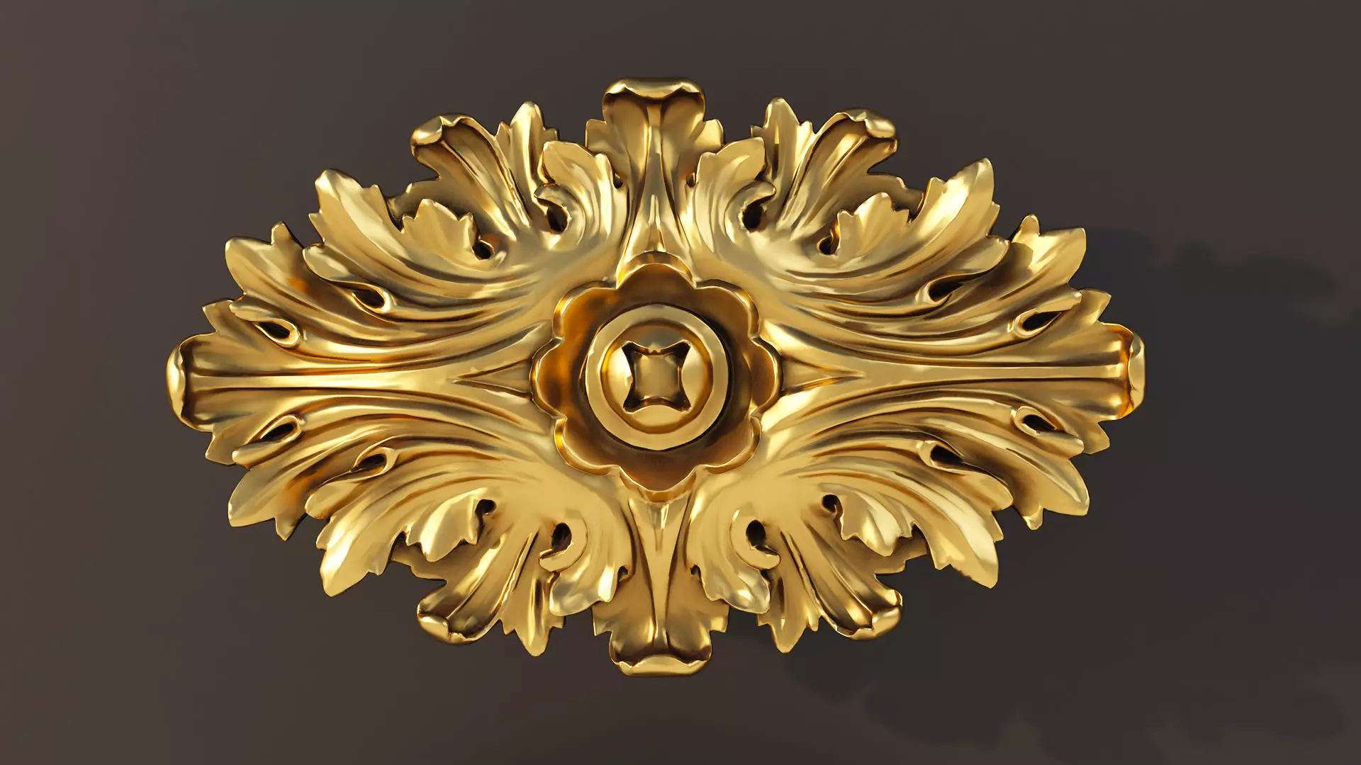 Carved decor 3 3D model_0