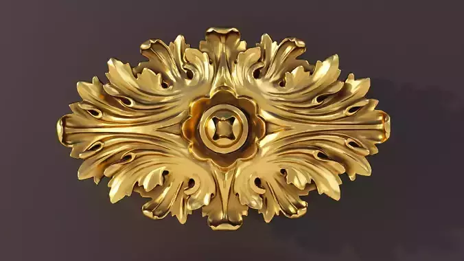 Carved decor 3 3D model