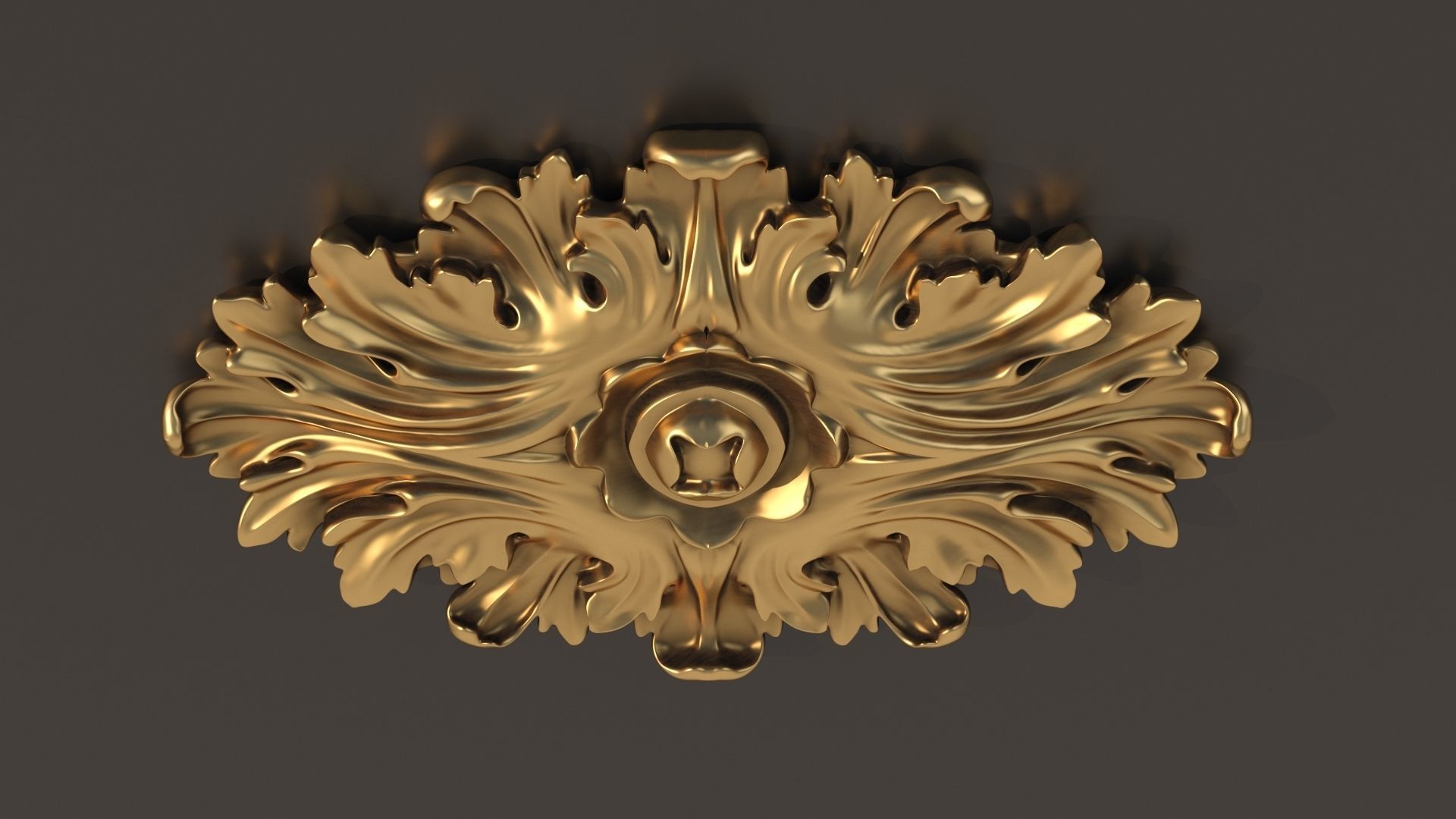 Carved decor 3 3D model_3