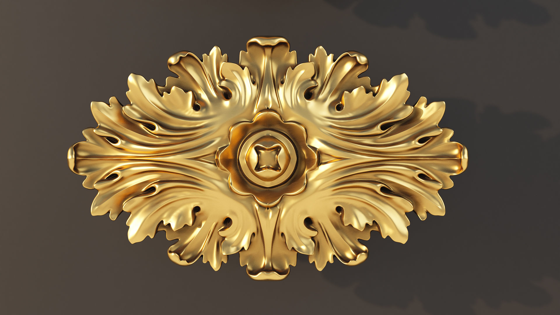 Carved decor 3 3D model_1