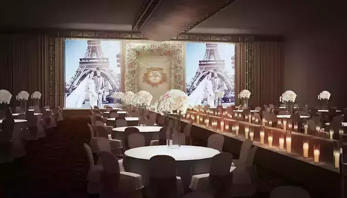 Stage party concert fashion catwalk T station  173