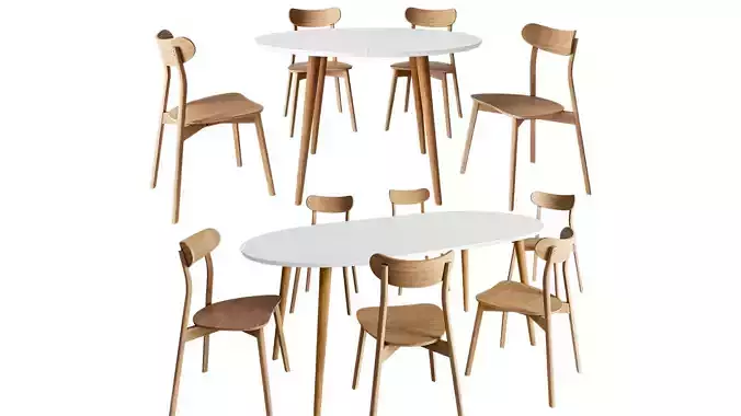 Oqui Dining Table and Safina chair 