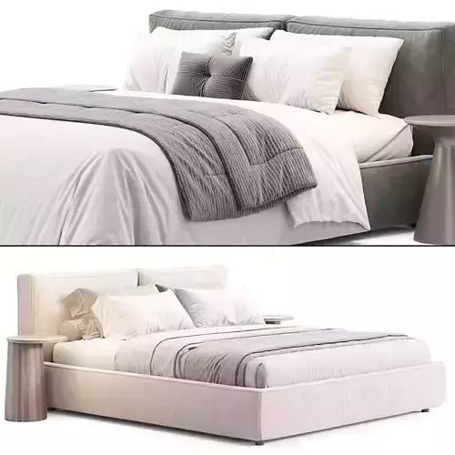 NUVOLA Bed by Diott