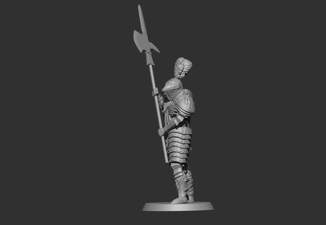 Knight 3D print model_3