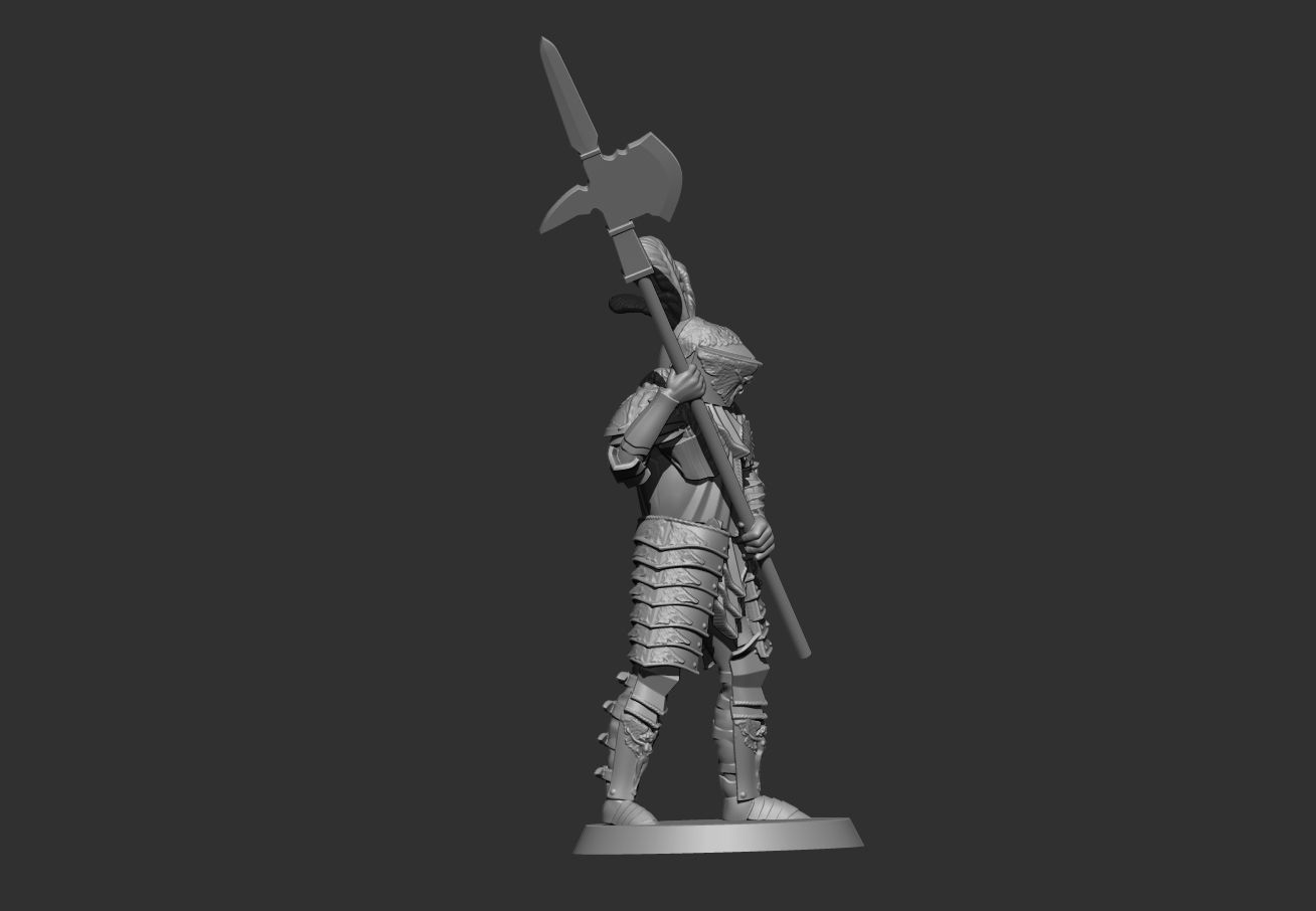 Knight 3D print model_6