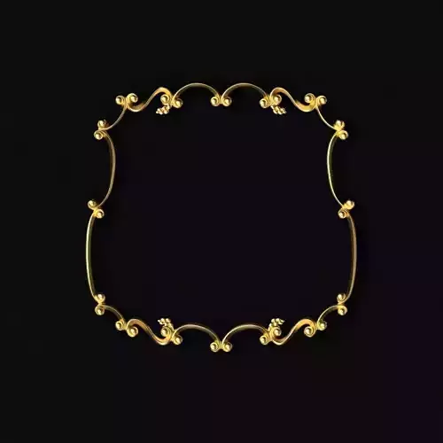 Central decor ornament for furniture