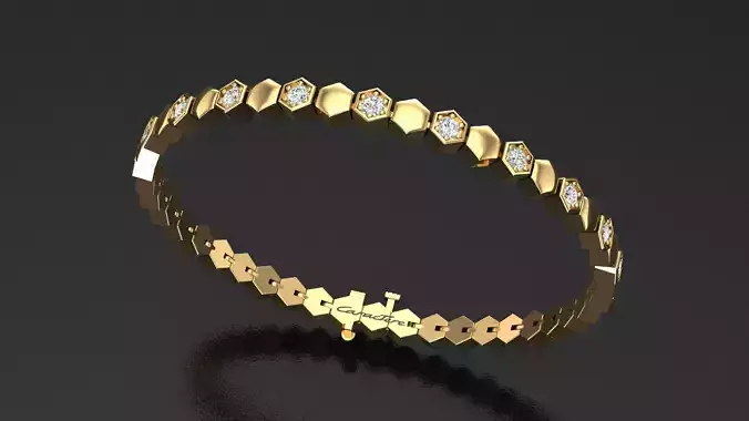 Tennis Bracelet Like Bee 